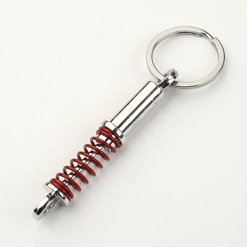 Zinc Alloy Turbo Gearbox Brake Disc Keychain - Stylish Car Accessory for Men & Dads, Perfect Birthday Gift